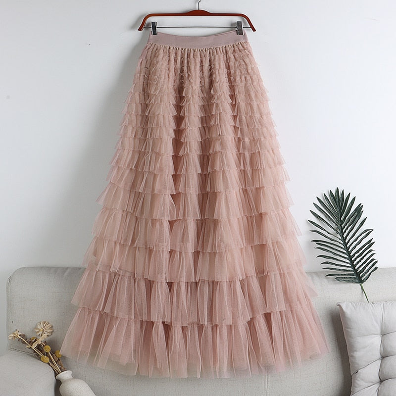 Astrid  Maxi Tulle Skirt