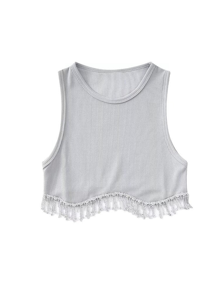 Jenni Crystal Crop Top