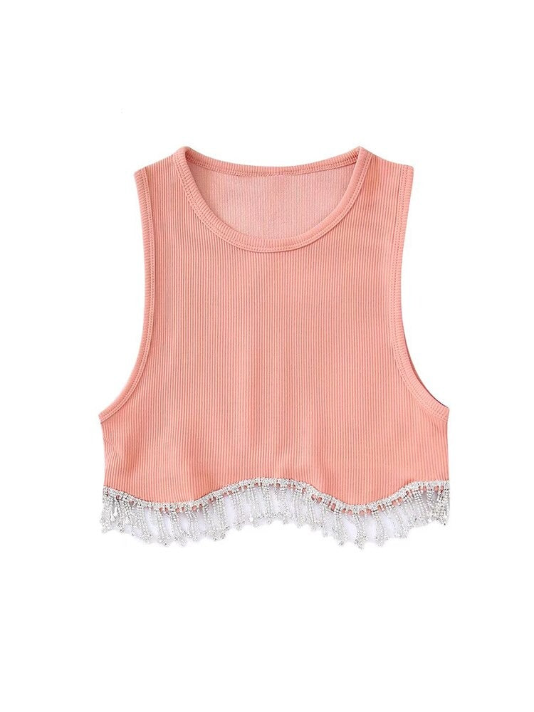 Jenni Crystal Crop Top