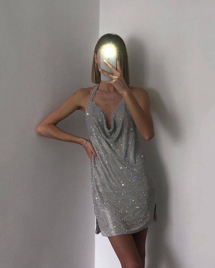 Diamond Mini Dress