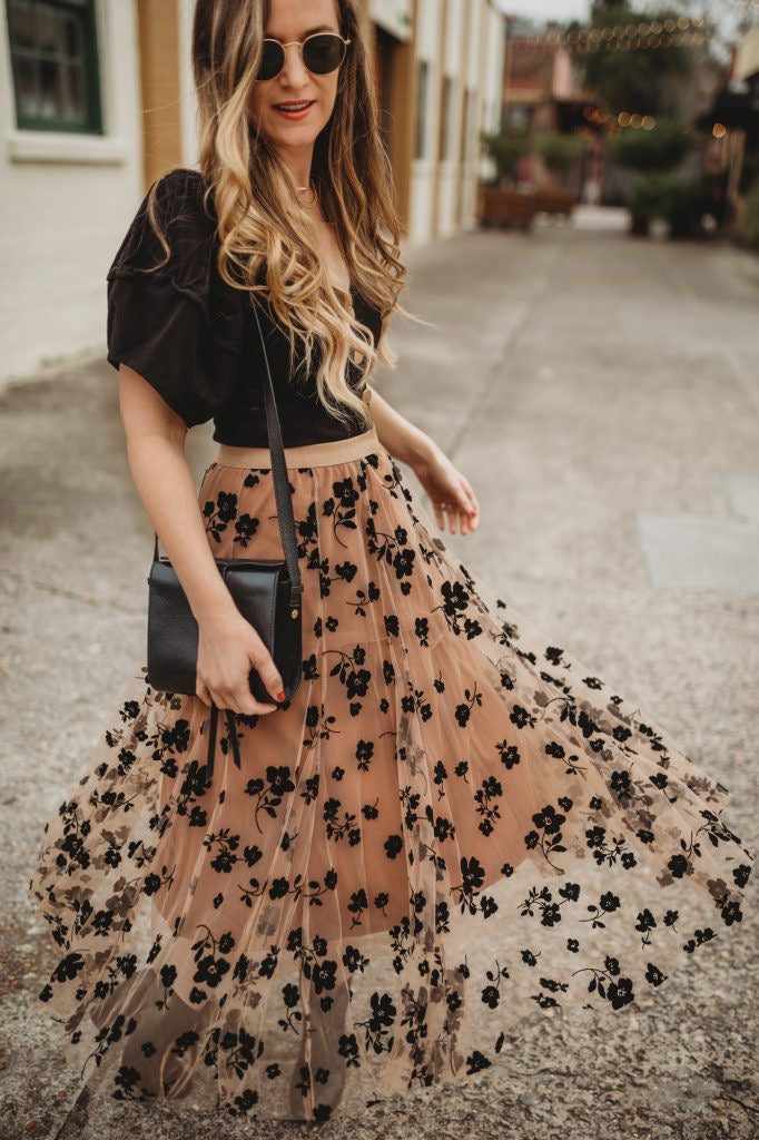 NASIRA 3 Layered Skirt