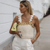 Pearl Top with gold chain
