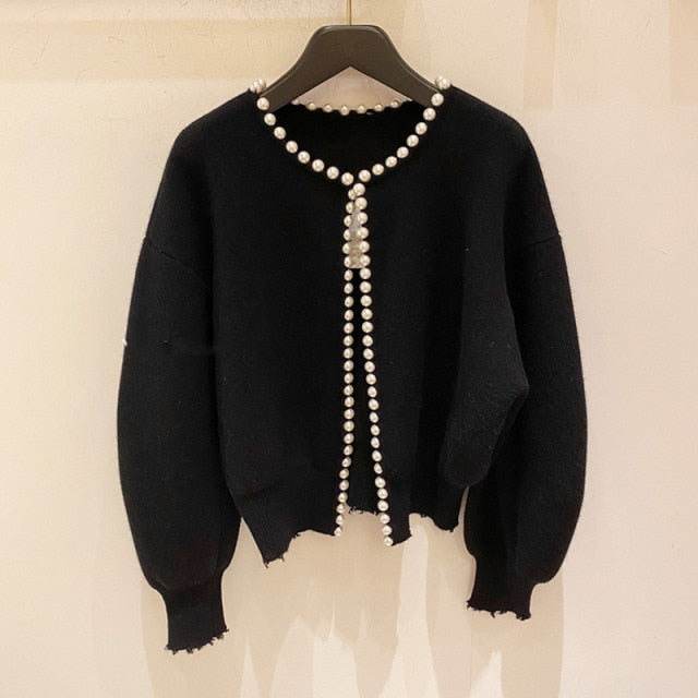 Pearls Cardigan