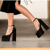 Thick Heels Platform Sandals